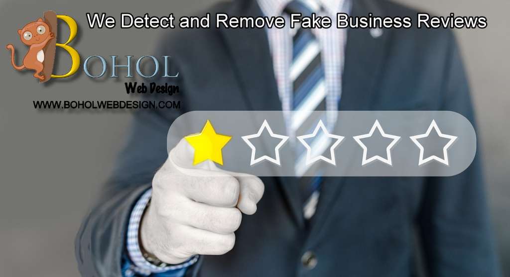 We detect and remove fake business reviews